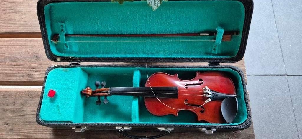 Lark 1/8 viool jaren 70-80 vintage, Muziek en Instrumenten, Strijkinstrumenten | Violen en Altviolen, Ophalen, Gebruikt, 1/8-viool