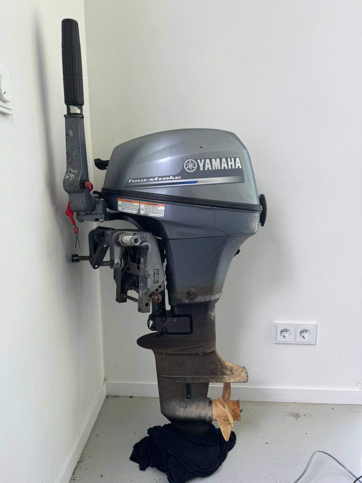 Yamaha 8 pk 4 takt buitenboordmotor, Ophalen, 5 tot 10 pk, Viertaktmotor, Zo goed als nieuw