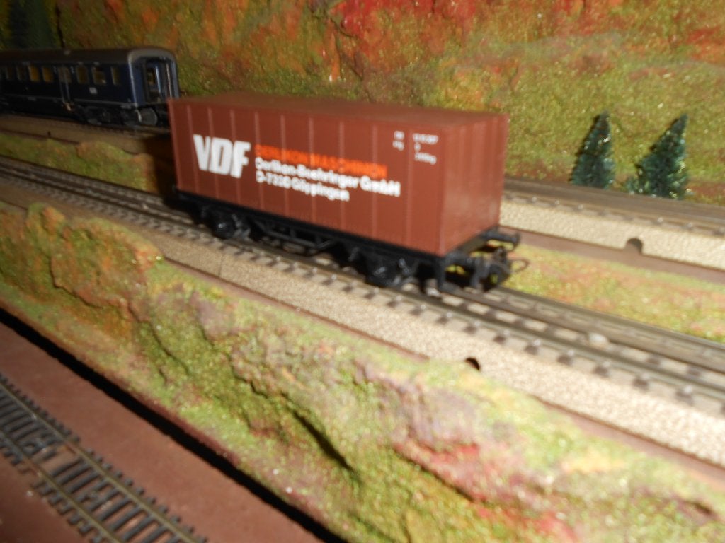 Märklin 4455 Container wagon van de Oerlikon machinefabriek, Wisselstroom, Ophalen of Verzenden, Märklin, Nieuw