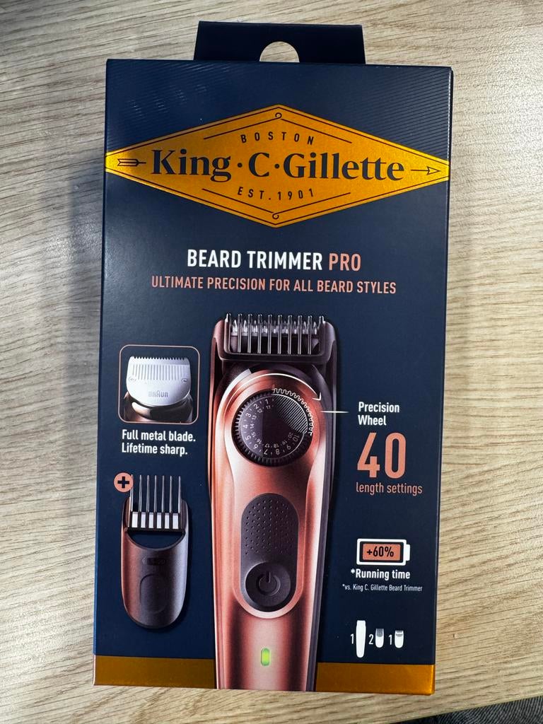 King C. Gillette Baardtrimmer Pro, Ophalen, Nieuw, Scheren en Epileren