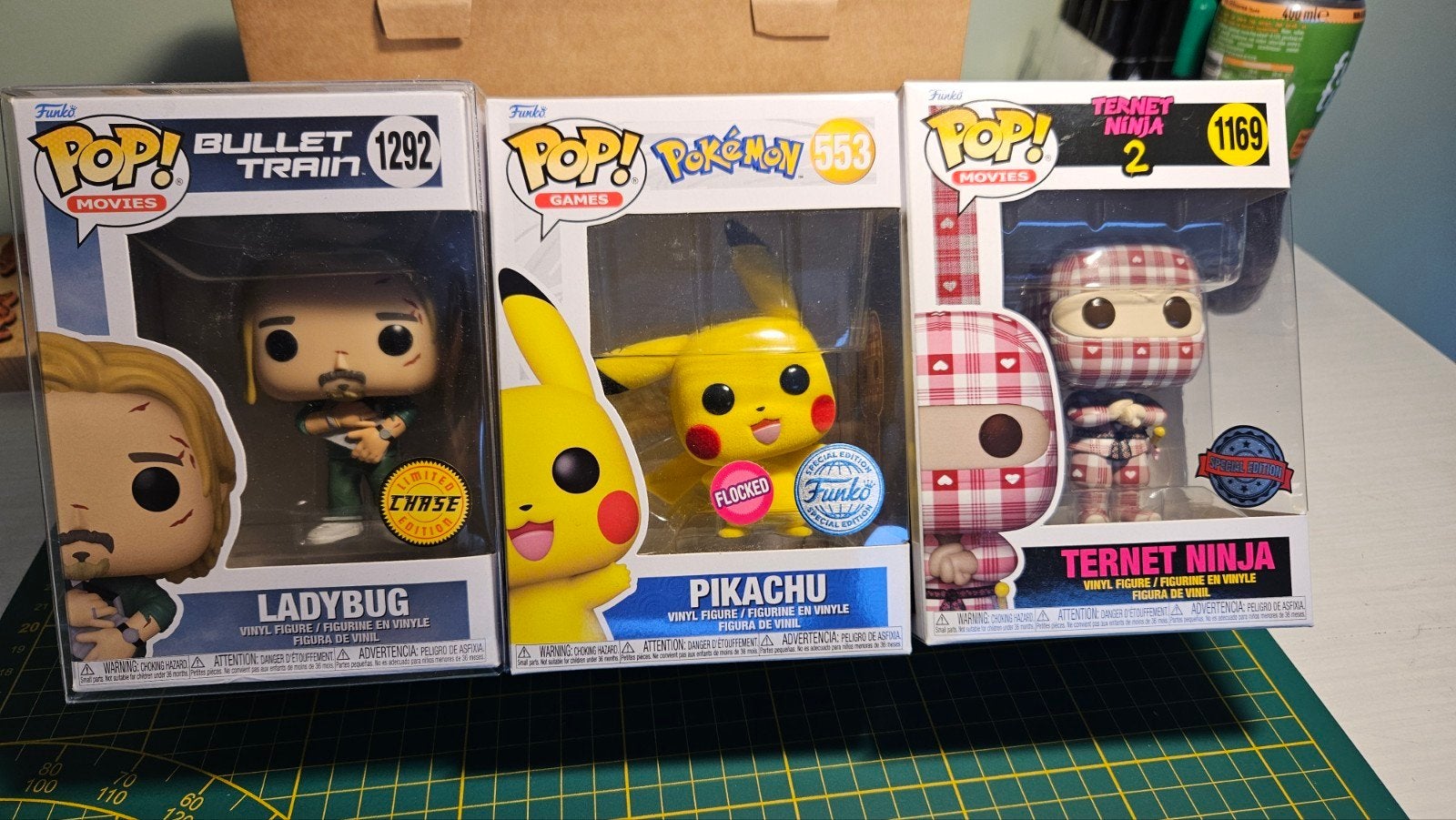Ladybug Bullet Train chase, Pokémon Pikachu, Ternet Ninja 2, Ophalen of Verzenden, Nieuw