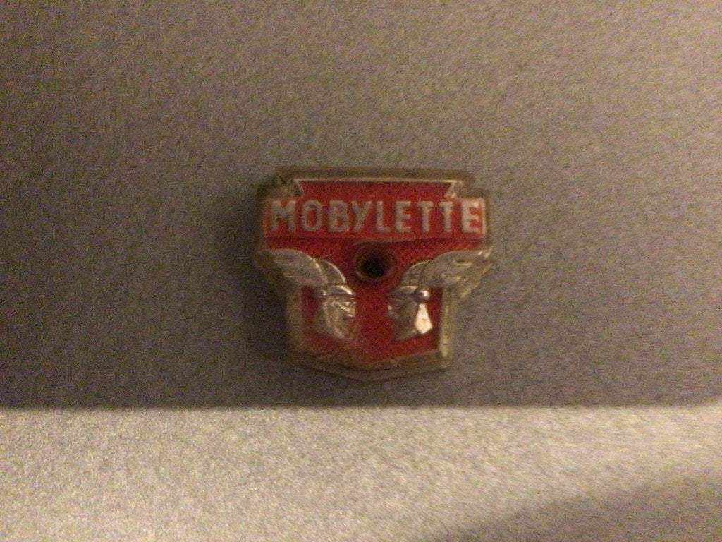 Mobylette embleem, Ophalen of Verzenden, Gebruikt, Overige merken