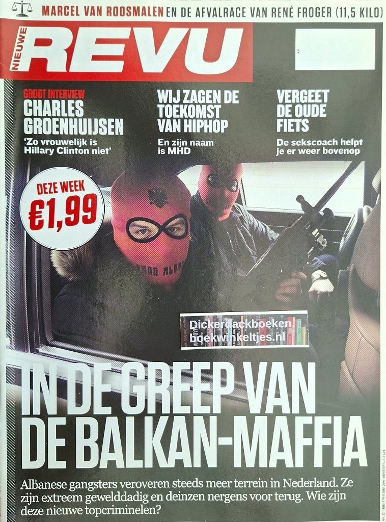 Revu nr 22, 2016: Peter Bosz, MHD, Rene Froger, Balkanmaffia, Verzamelen, Ophalen of Verzenden, Zo goed als nieuw, Boek, Tijdschrift of Artikel