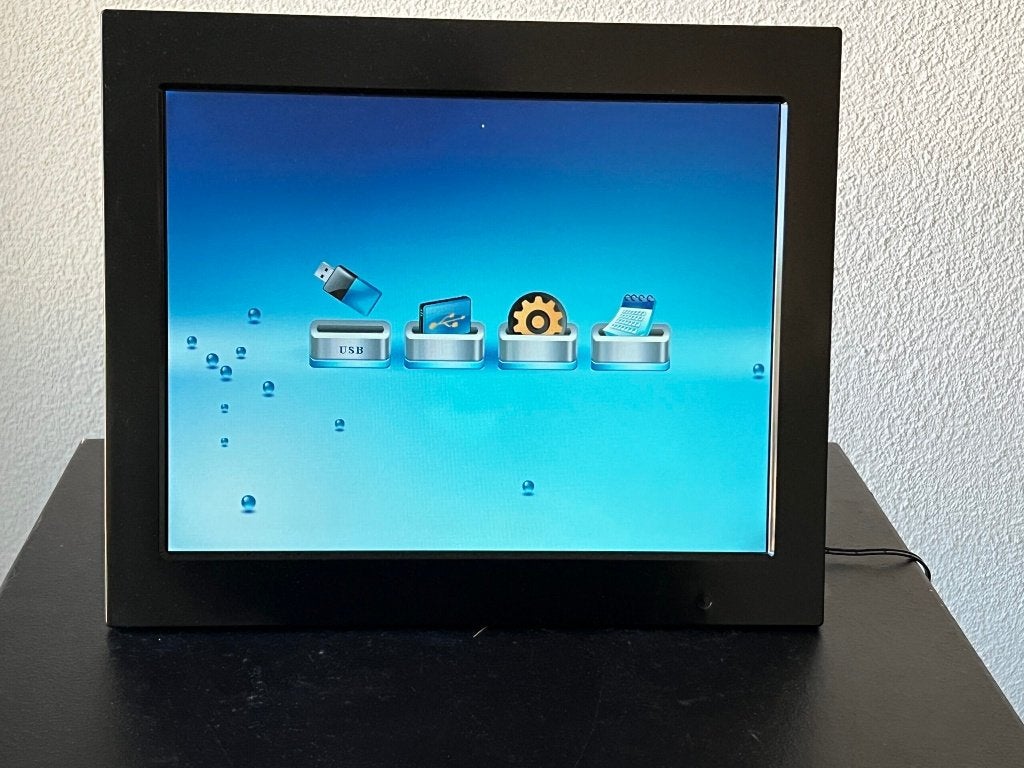 Hama digitaal photolijst 15.0, Ophalen of Verzenden, Gebruikt, 12 inch of groter, Afstandsbediening