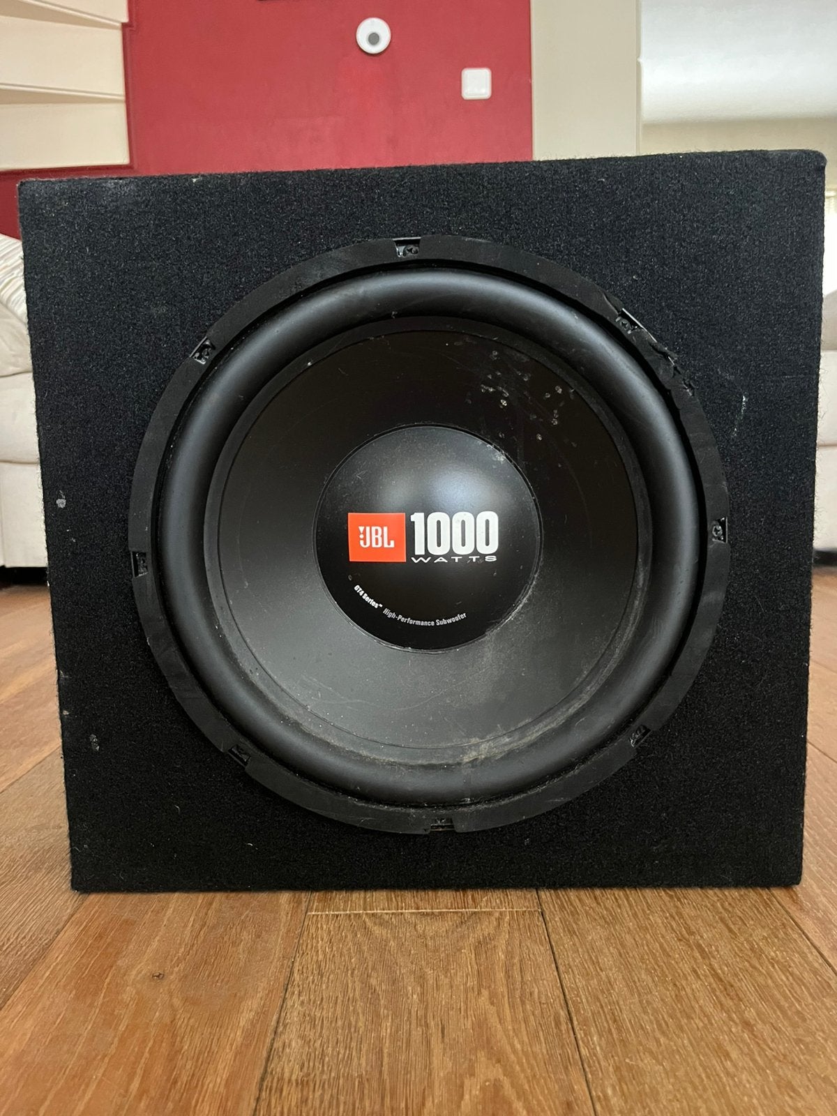 JBL Boombox Subwoofer met Mac Audio Versterker, Ophalen, Gebruikt