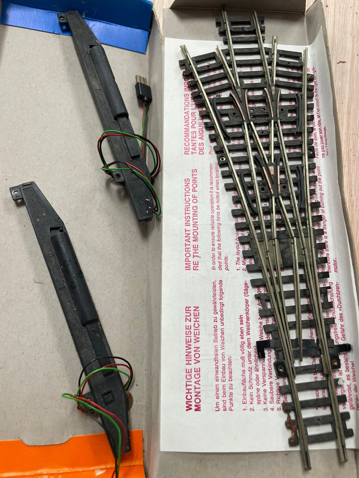 Electronische drieweg wissel van Roco, Ophalen of Verzenden, Gebruikt