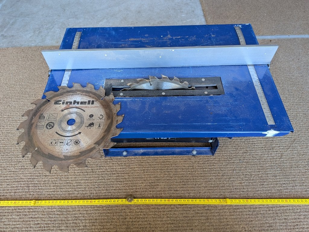 Einhell BT-TS 800 W 43 mm zaagtafel, Ophalen, Gebruikt, Cirkelzaag, 30 tot 70 mm