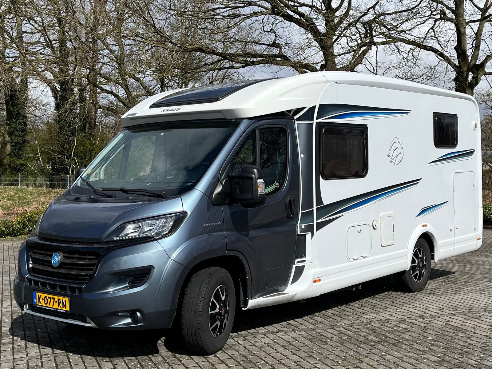 Knaus Van ti 600 MEG Vansation, Caravans en Kamperen, Fiat, Tot en met 2, Particulier, Koolmonoxide-melder