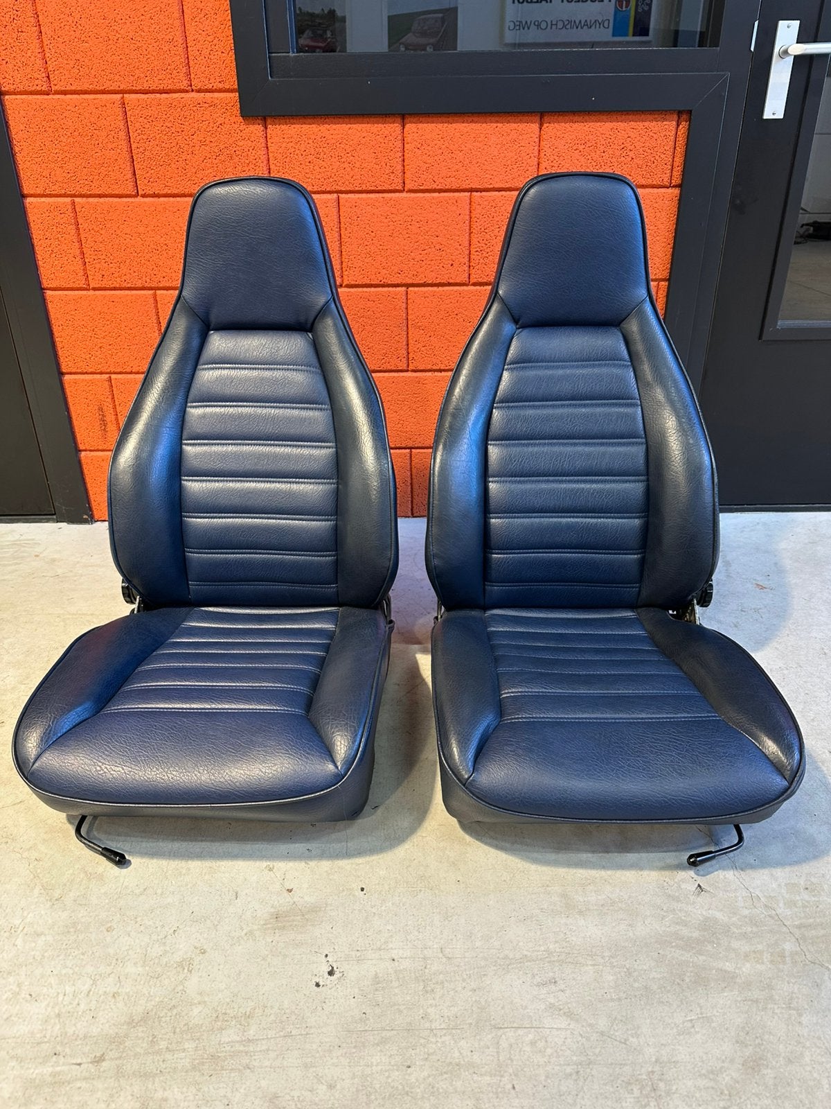 Porsche 911 G model blauw stoelen en div interieur delen, Auto-onderdelen, Interieur en Bekleding, Ophalen, Porsche