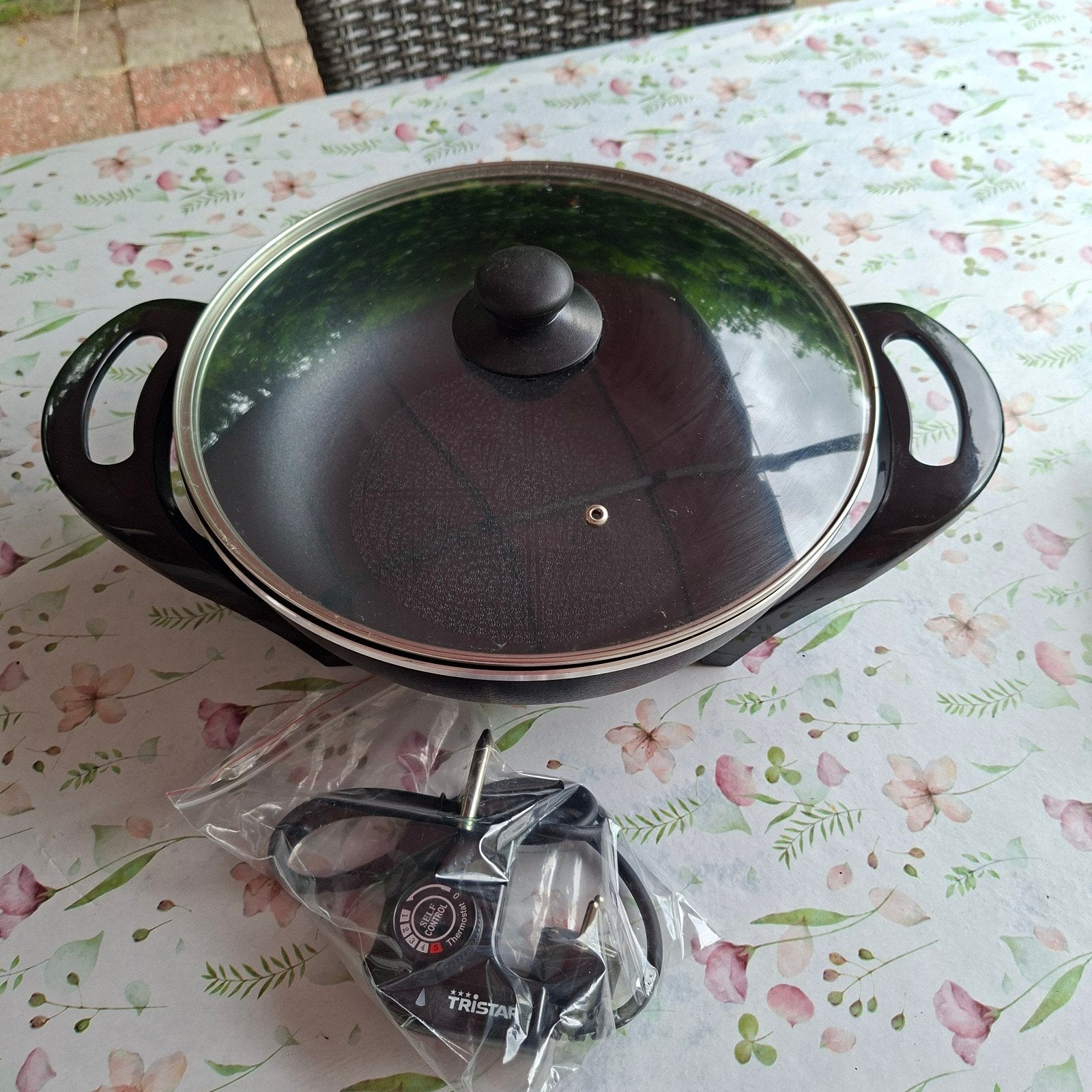 Tristar electrische wok NIEUW, Huis en Inrichting, Keuken | Potten en Pannen, Ophalen, Nieuw, Wok