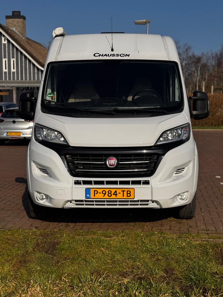camper Chauson 595 2018 54.000 km, Gaslek-detector, Fiat, Chausson, Tot en met 3