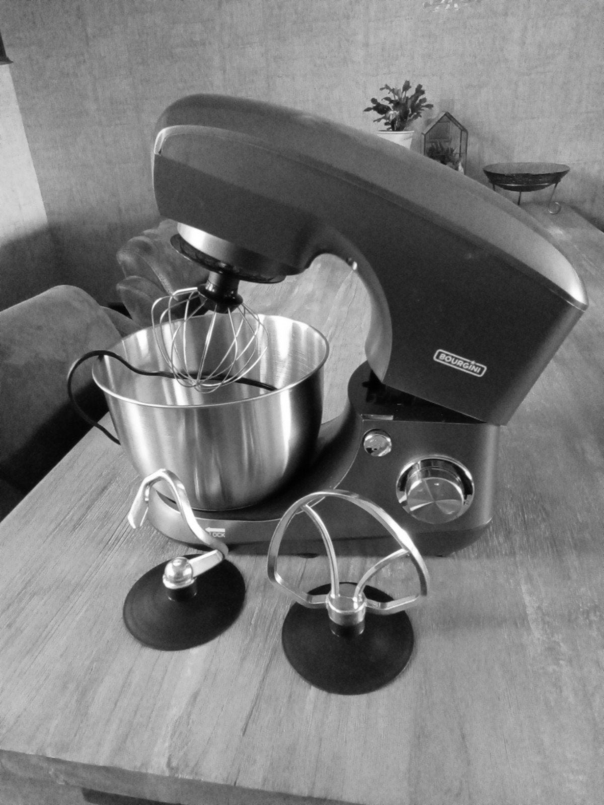 Bourgini Keukenmachine - Zo goed als nieuw, 3 snelheden of meer, Ophalen of Verzenden, Zo goed als nieuw, 2 tot 3 liter