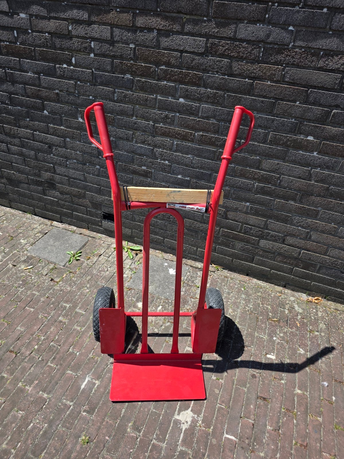 Stevige rode steekwagen - Zo goed als nieuw, Ophalen