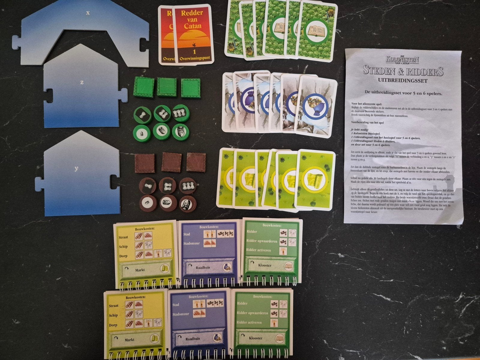 Kolonisten van Catan - Steden en Ridders 5/6, Hobby en Vrije tijd, Ophalen of Verzenden