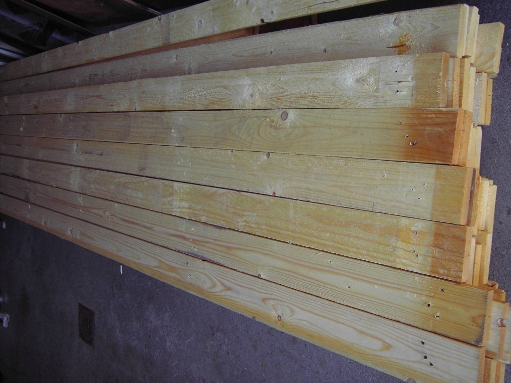vuren planken Lengte 4 meter, Ophalen, Zo goed als nieuw, 250 cm of meer, Planken