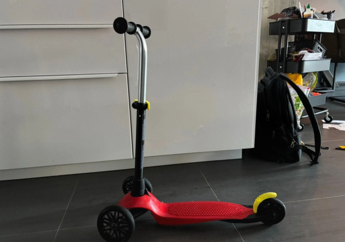 Oxelo driewiel step, Ophalen of Verzenden, Zo goed als nieuw, Gewone step