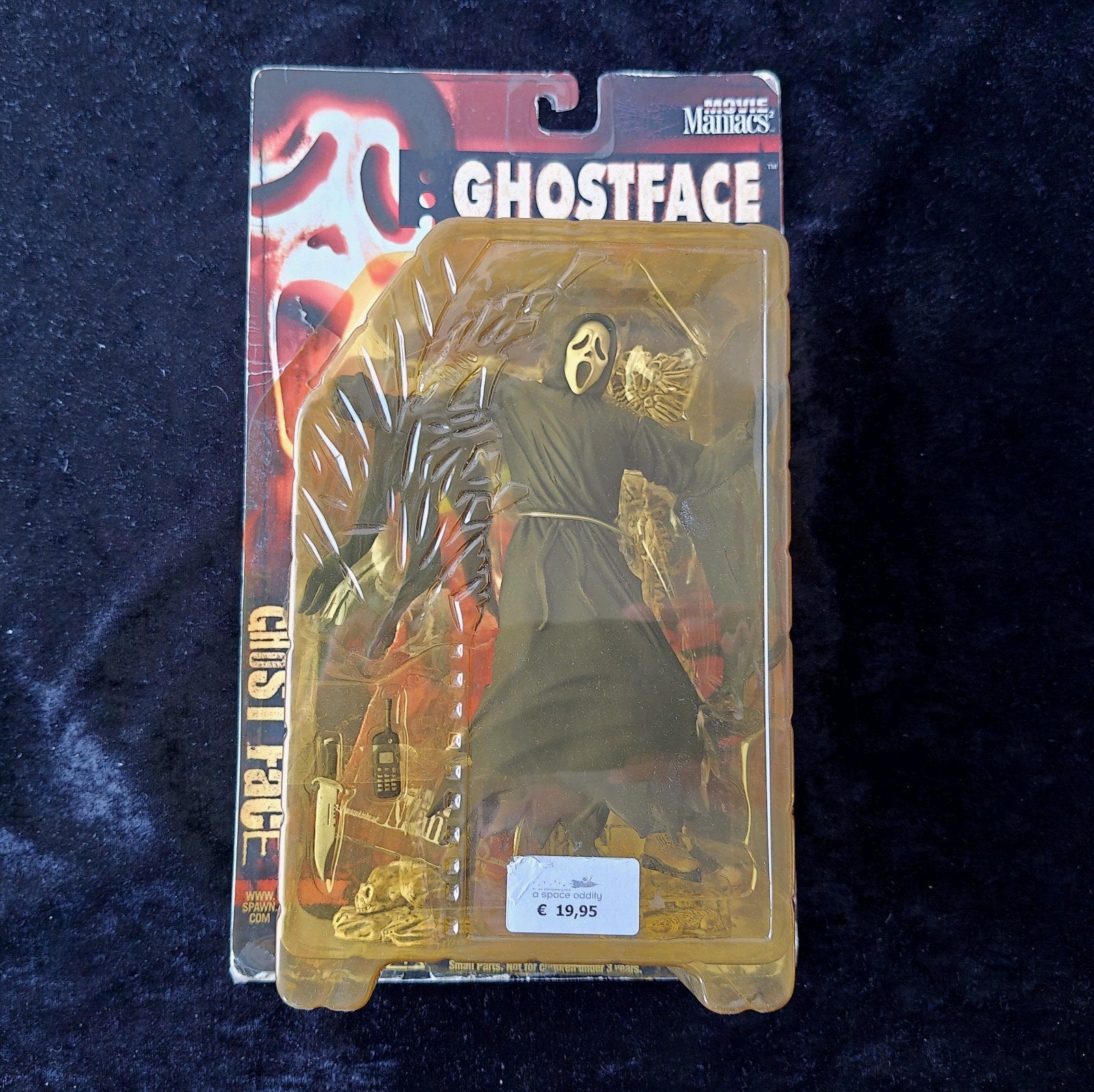 Ghostface Scream Movie Maniacs (McFarlane Toys), Ophalen of Verzenden, Gebruikt, Actiefiguur of Pop