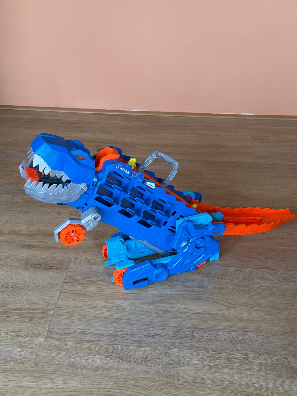 Hot Wheels Dino Launcher Track Set, Ophalen, Zo goed als nieuw