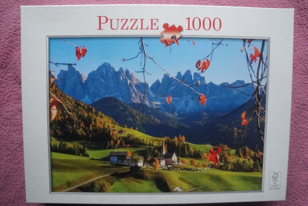 F S C COLLECTION PUZZLE 1.000 stukjes voor 2,50euro, Ophalen of Verzenden, 500 t/m 1500 stukjes, Zo goed als nieuw, Legpuzzel