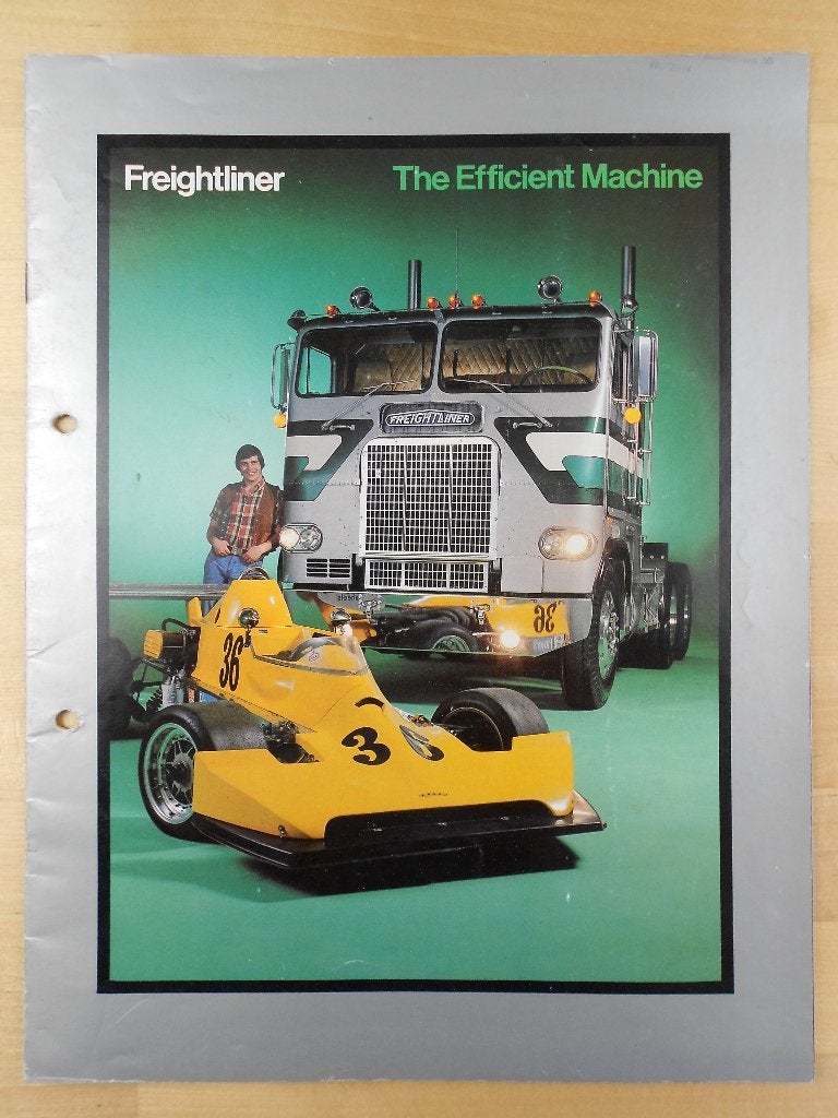 Freightliner Brochure 1978 – Powerliner Front, Ophalen of Verzenden, Zo goed als nieuw, Overige merken, Freightliner