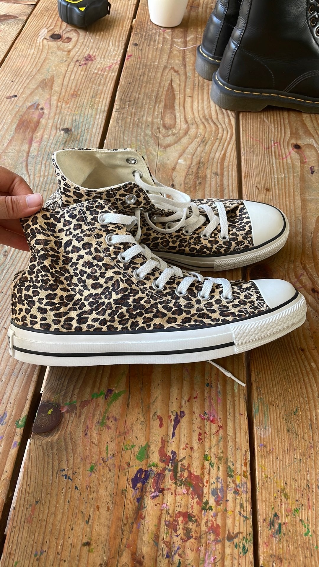 Converse allstar luipaard mt 39,5, Kleding | Dames, Schoenen, Ophalen, Nieuw, Sneakers of Gympen