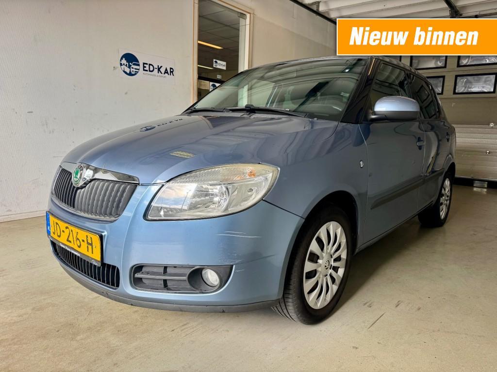 Skoda FABIA 1.2-12V Go AIRCO 5DRS HANDEL PRIJS EXPORT PRICE, Voorwielaandrijving, Blauw, 1198 cc, Bedrijf