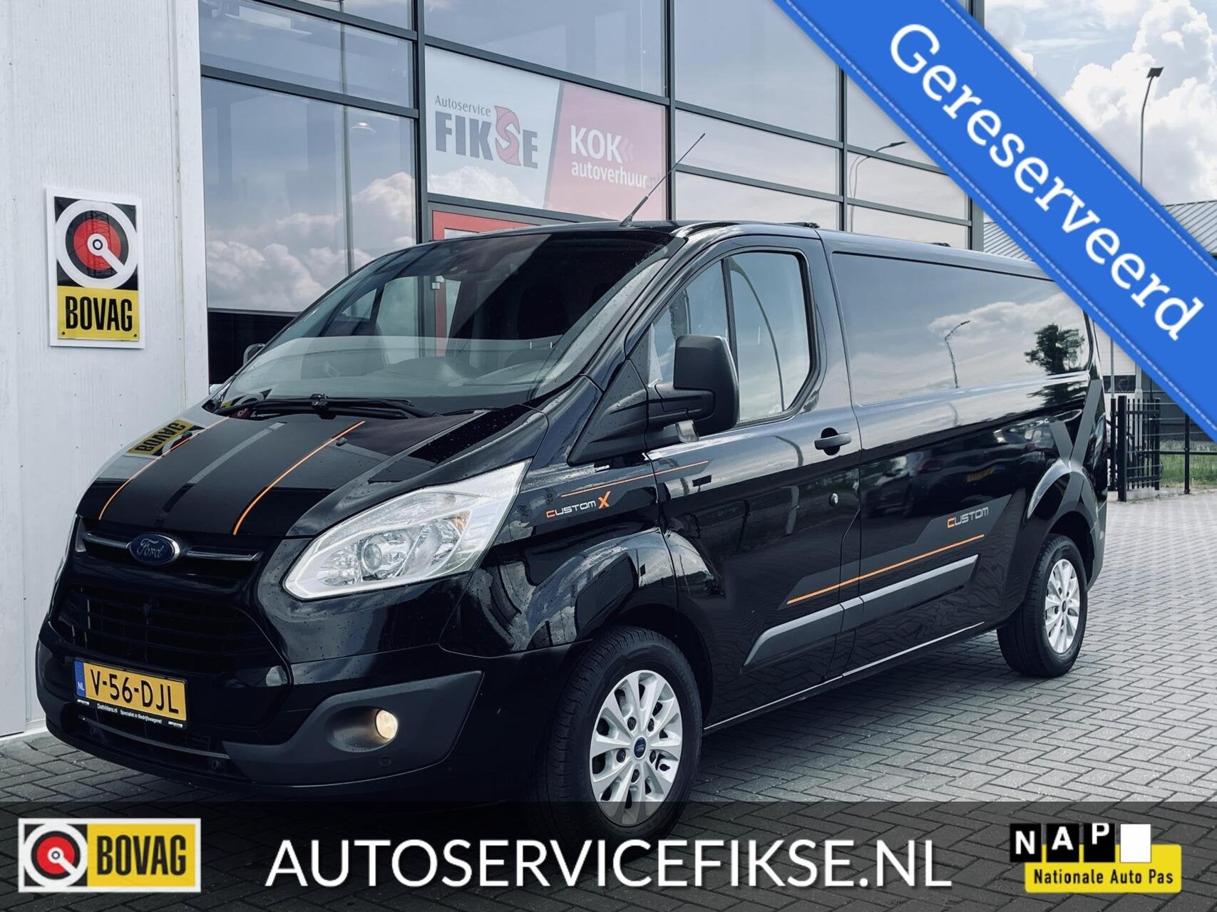 Ford Transit Custom X SPORT AUTOMAAT 290 2.0 TDCI LENGTE 2, Automaat, Euro 6, 4 cilinders, Met garantie (alle)