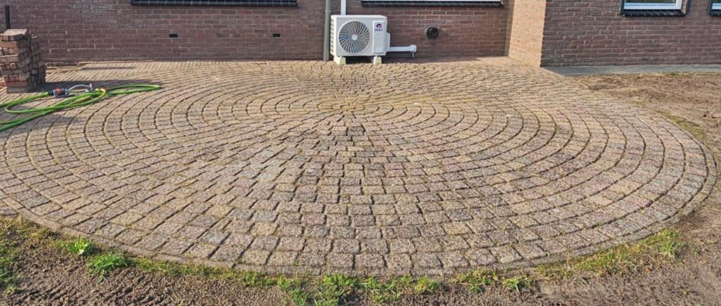 Cirkel 6 m en waaltjes, Ophalen of Verzenden, Gebruikt, Beton, Klinkers