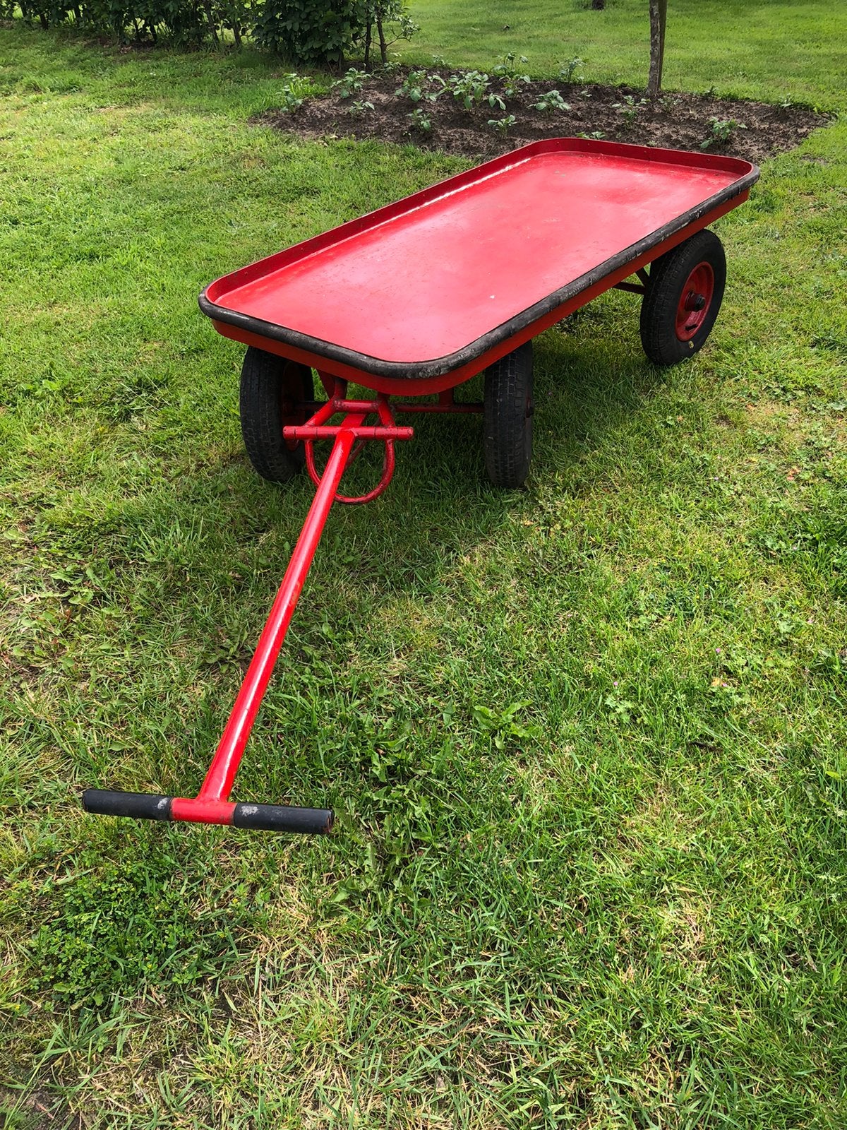 Transportkar / magazijnkar / melkbussenkar, 100 liter of meer, Ophalen, Gebruikt, Transportkar