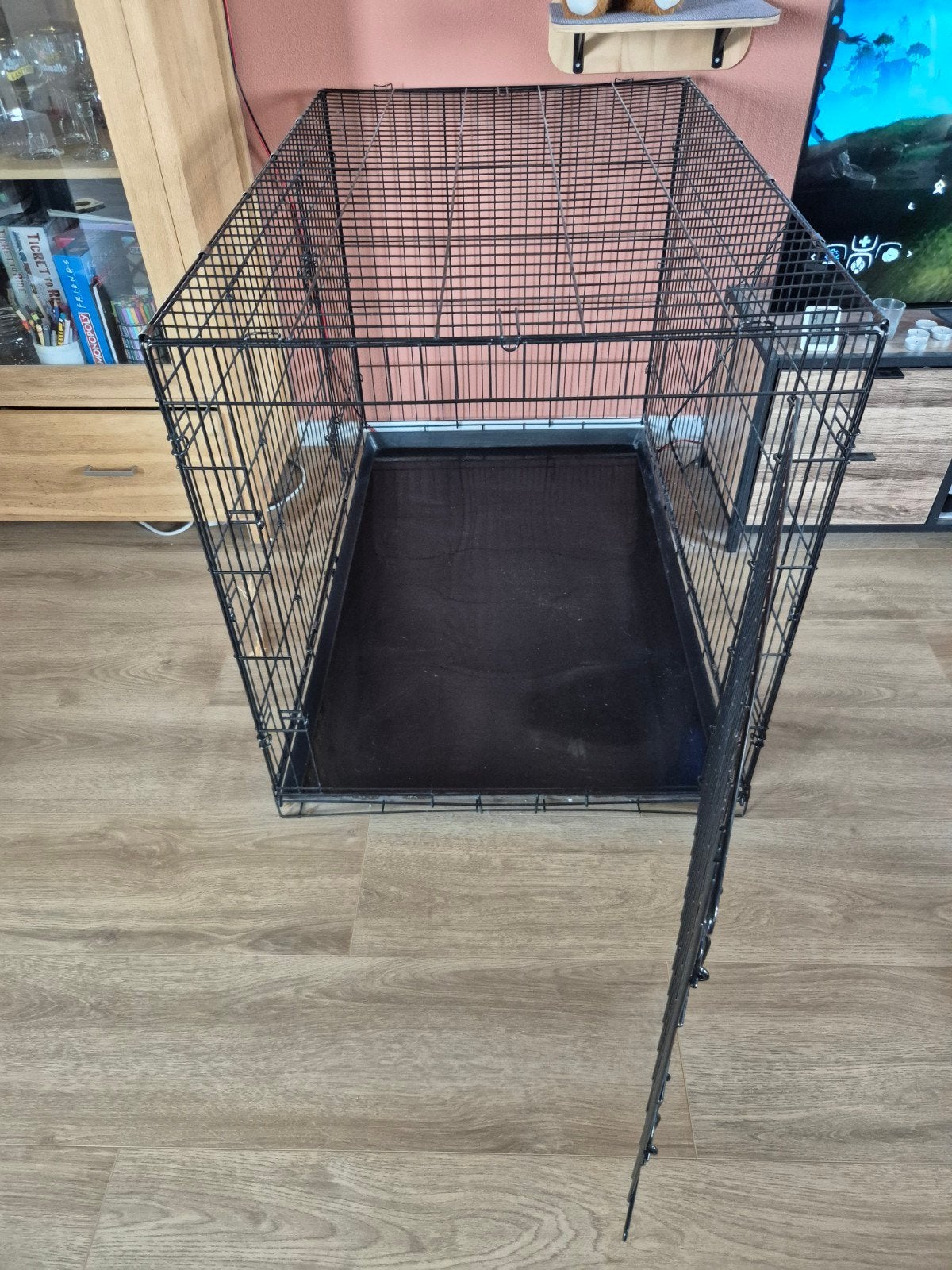 Honden bench 122x75x80, Dieren en Toebehoren, Ophalen, Zo goed als nieuw