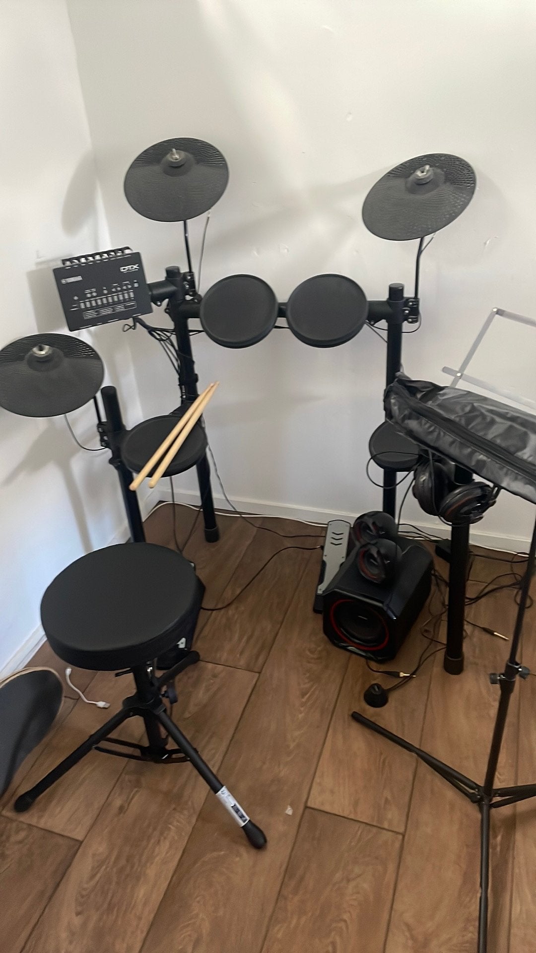 Electisch drumstel merk yamaha, Ophalen, Gebruikt, Yamaha, Elektronisch