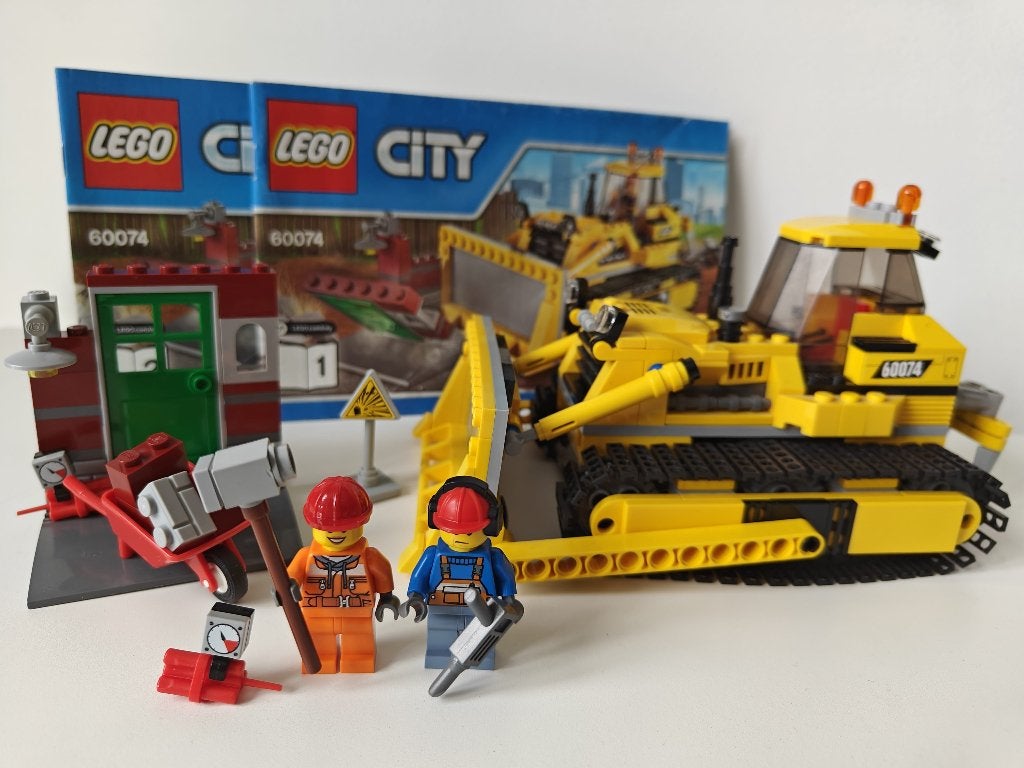 LEGO City 60074 – Bulldozer (2015), Kinderen en Baby's, Speelgoed | Duplo en Lego, City, Lego, Ophalen of Verzenden, Zo goed als nieuw