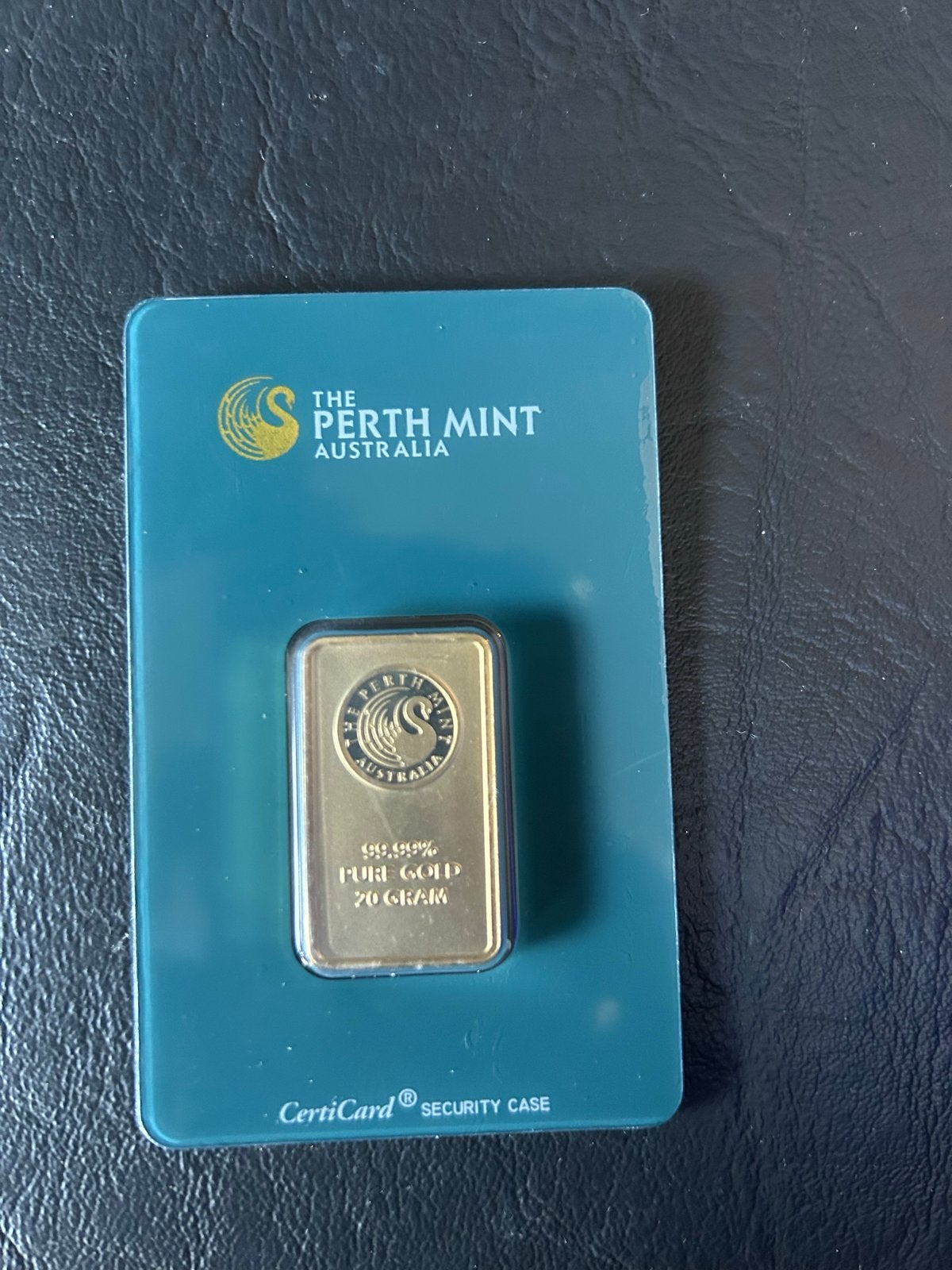 2x The Perth Mint 20 gram goudbaar met aankoopbewijs, Ophalen of Verzenden, Goud