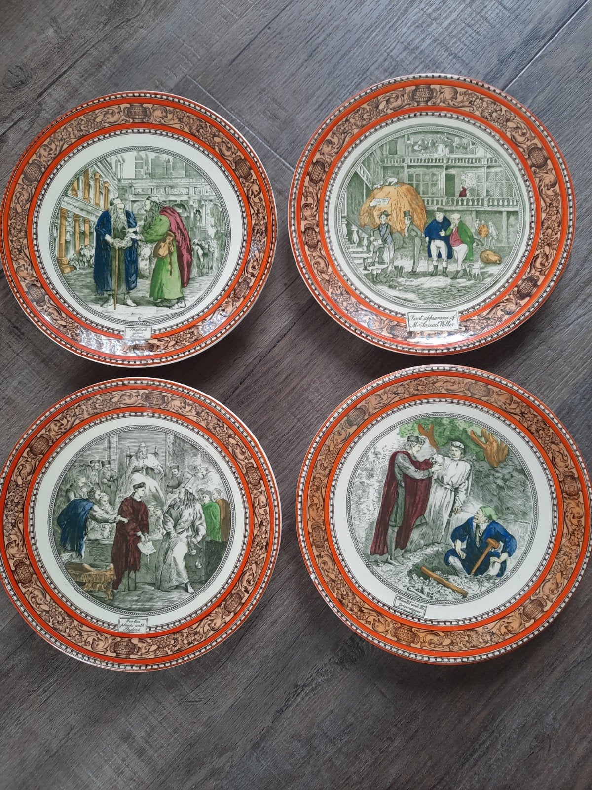 Engelse borden, Ophalen of Verzenden