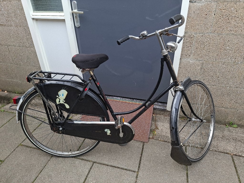 Opoe fiets, Ophalen, Gebruikt, Terugtraprem, Batavus