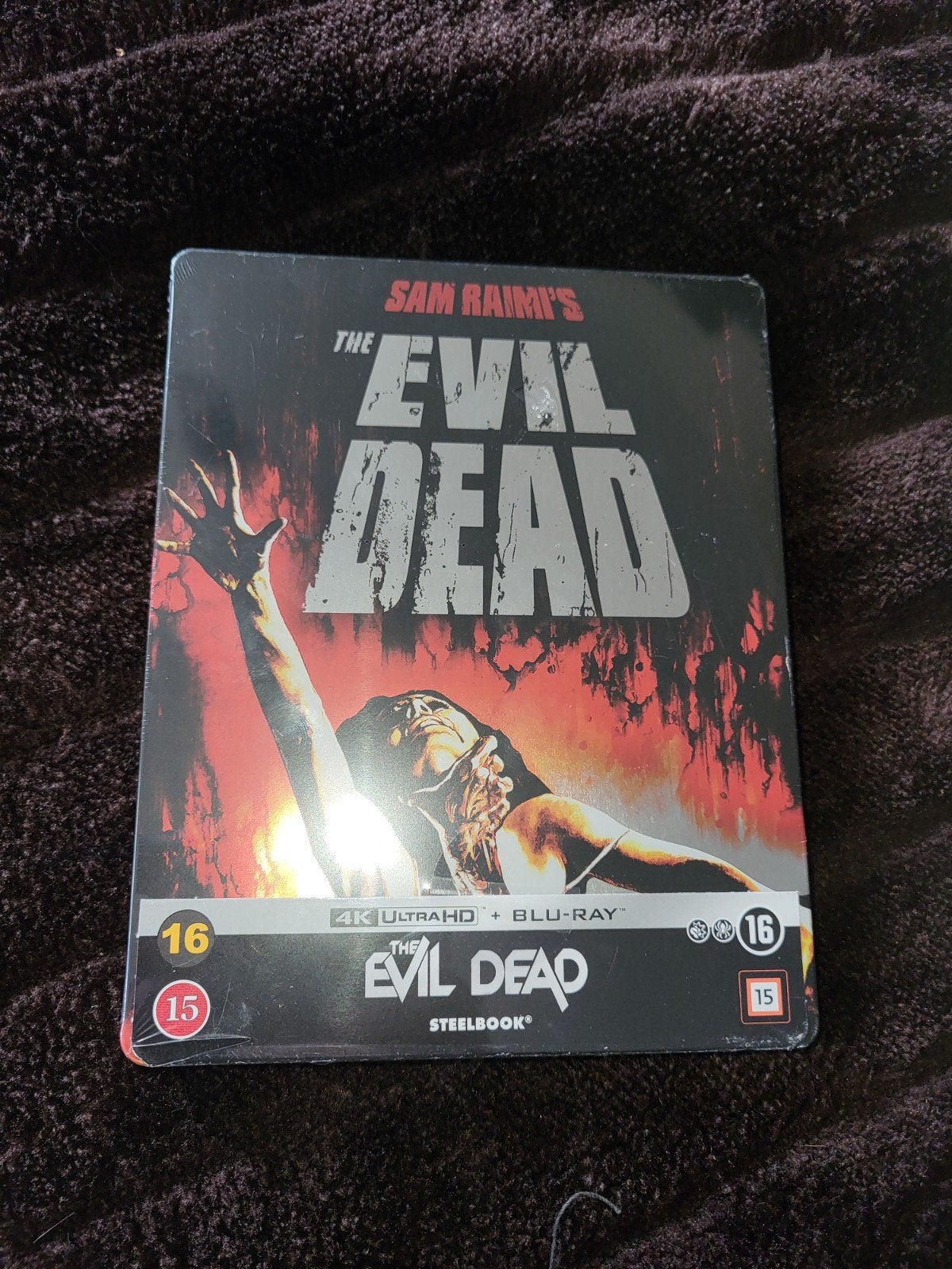 The Evil Dead 45th Anniversary Edition 4K UHD +Steelbook, Engels, Vanaf 16 jaar, Nederlands, Ophalen of Verzenden