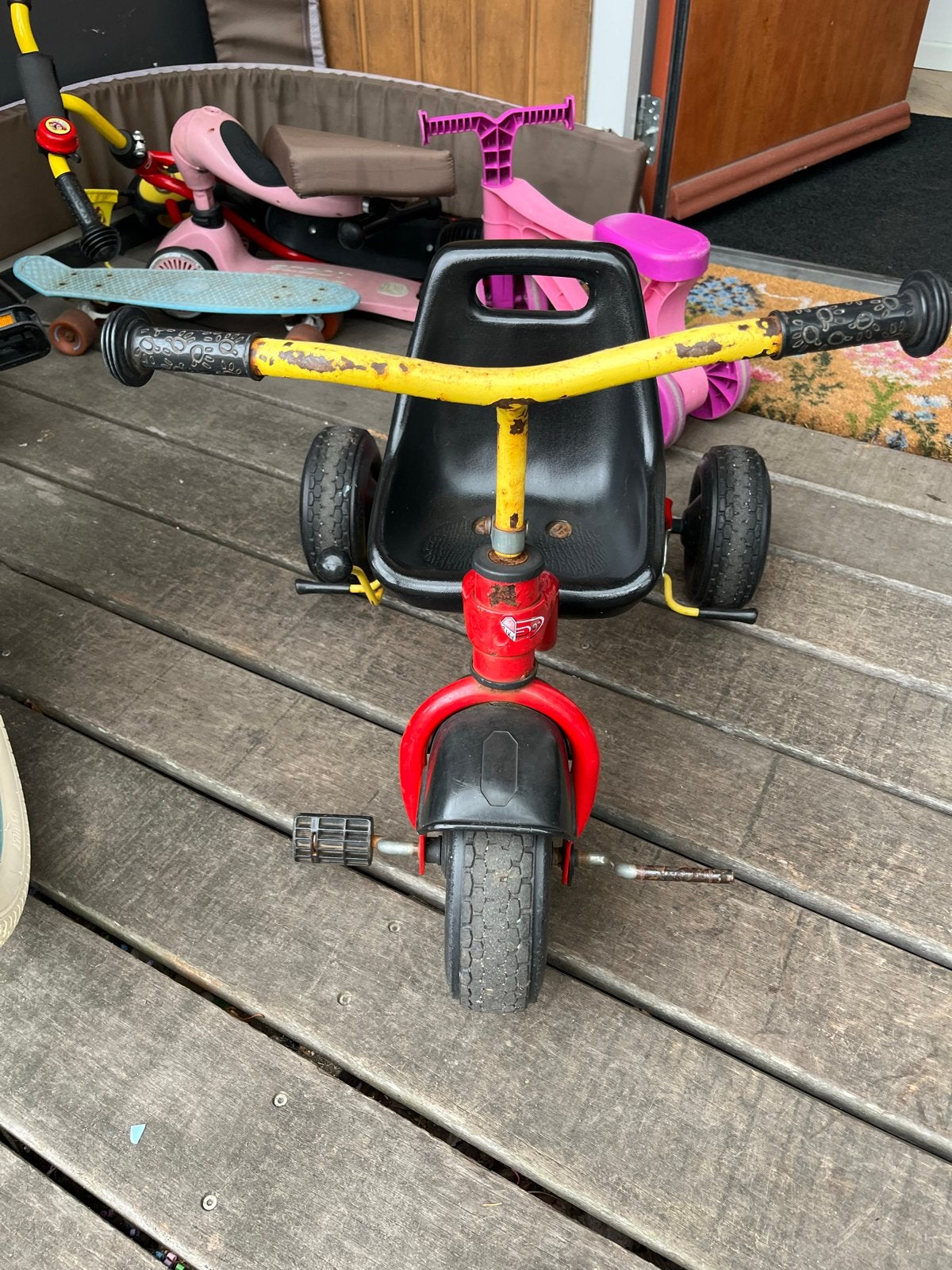 Gebruikte driewieler voor kinderen, Ophalen, Gebruikt