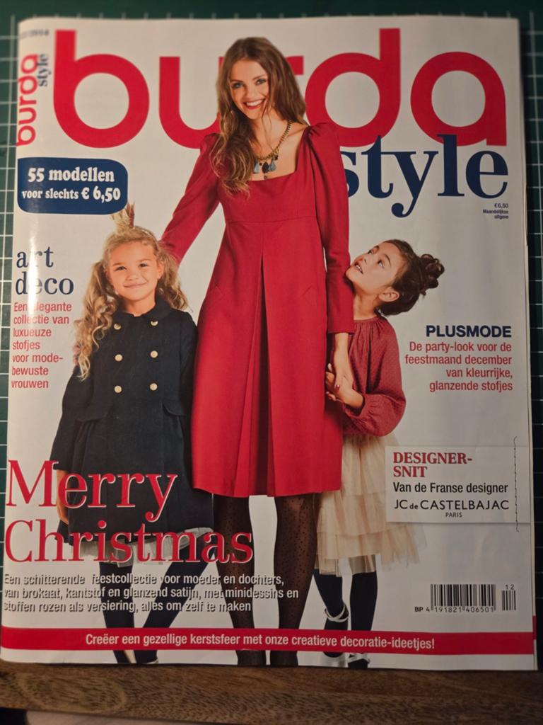 Burda Style 12/2014 - Compleet en ongebruikt, Hobby en Vrije tijd, Kledingpatronen, Ophalen of Verzenden