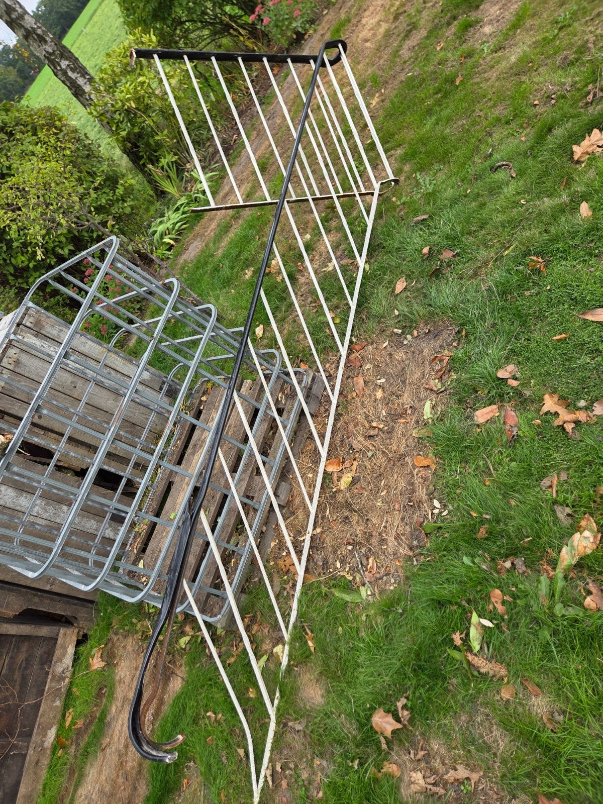 IJzeren Trapleuning - 340cm en 120cm delen, Ophalen, Gebruikt, Trap, 2 tot 4 meter