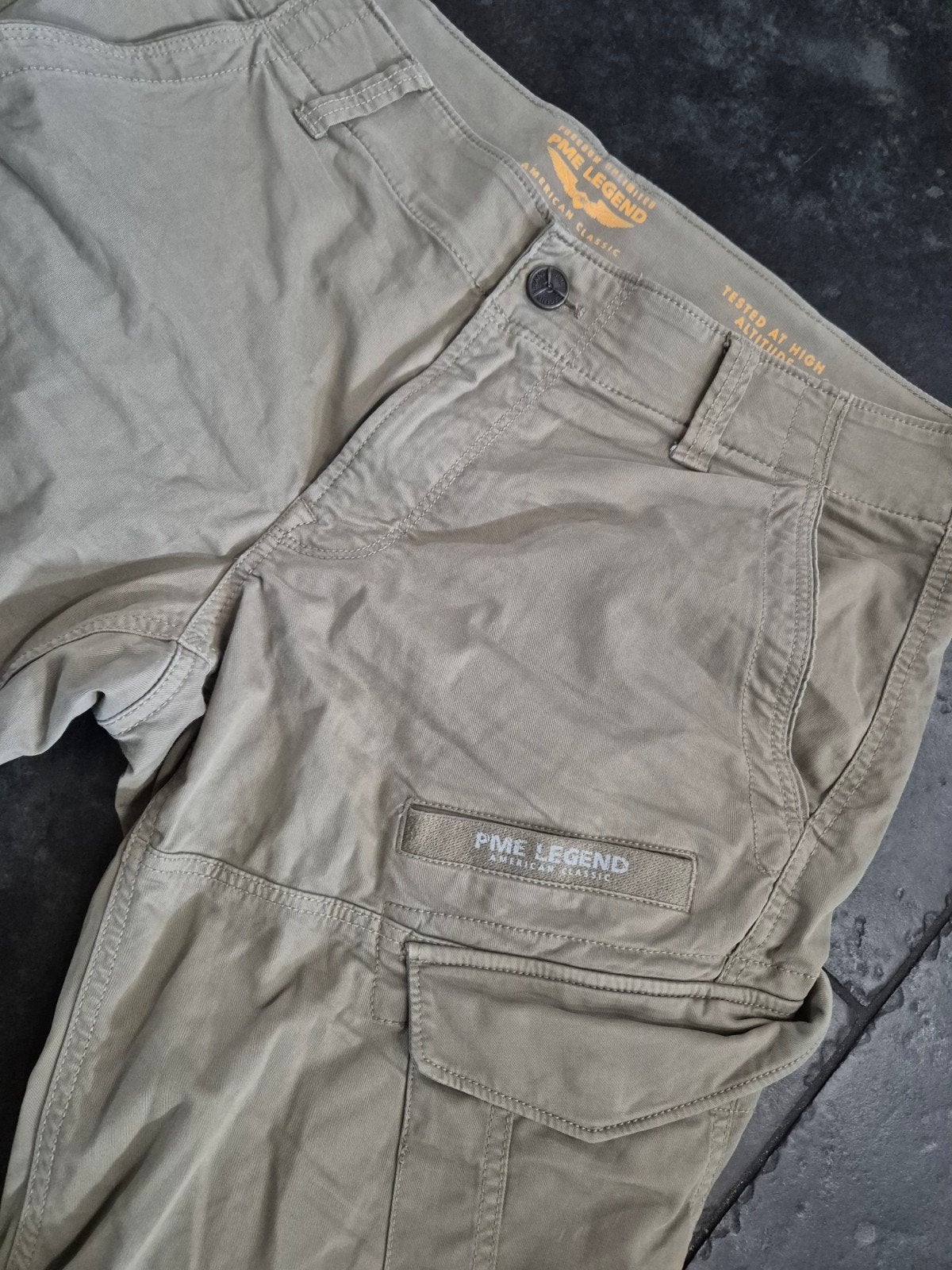 Pme Legend jeans Cargo broek Nordrop Maat 35/34, Kleding | Heren, Overige kleuren, Verzenden, ., Zo goed als nieuw