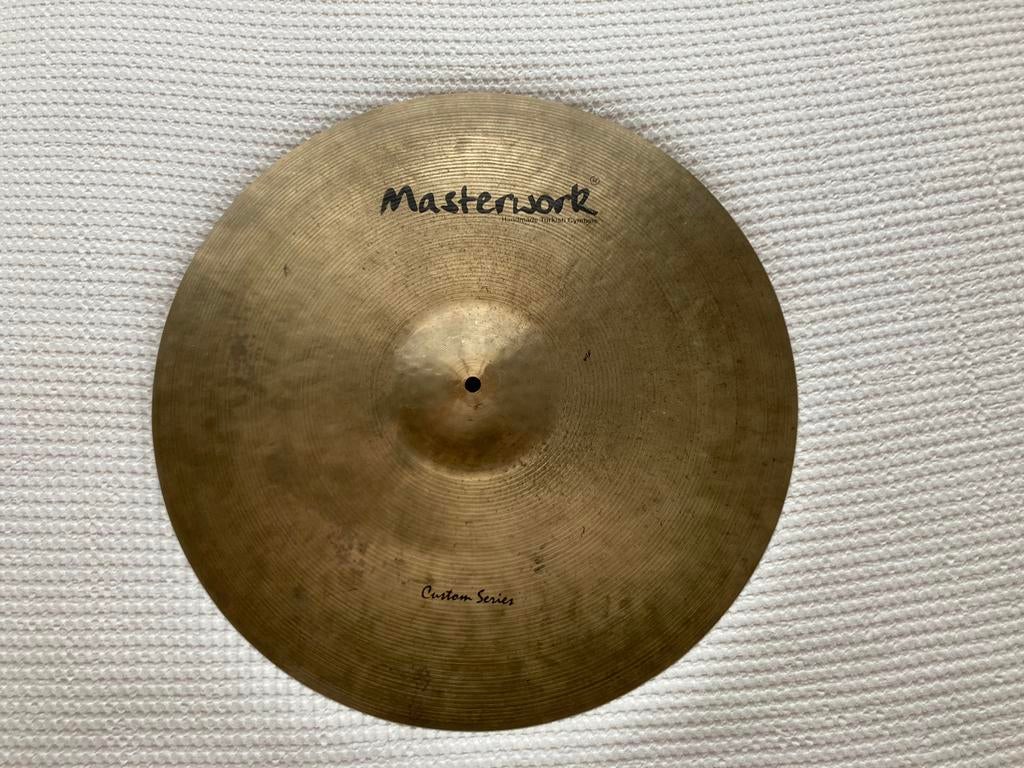 Istanbul Mehmet Ride custom series 22 inch 55 cm goede staat, Ophalen of Verzenden, Zo goed als nieuw, Drums of Percussie