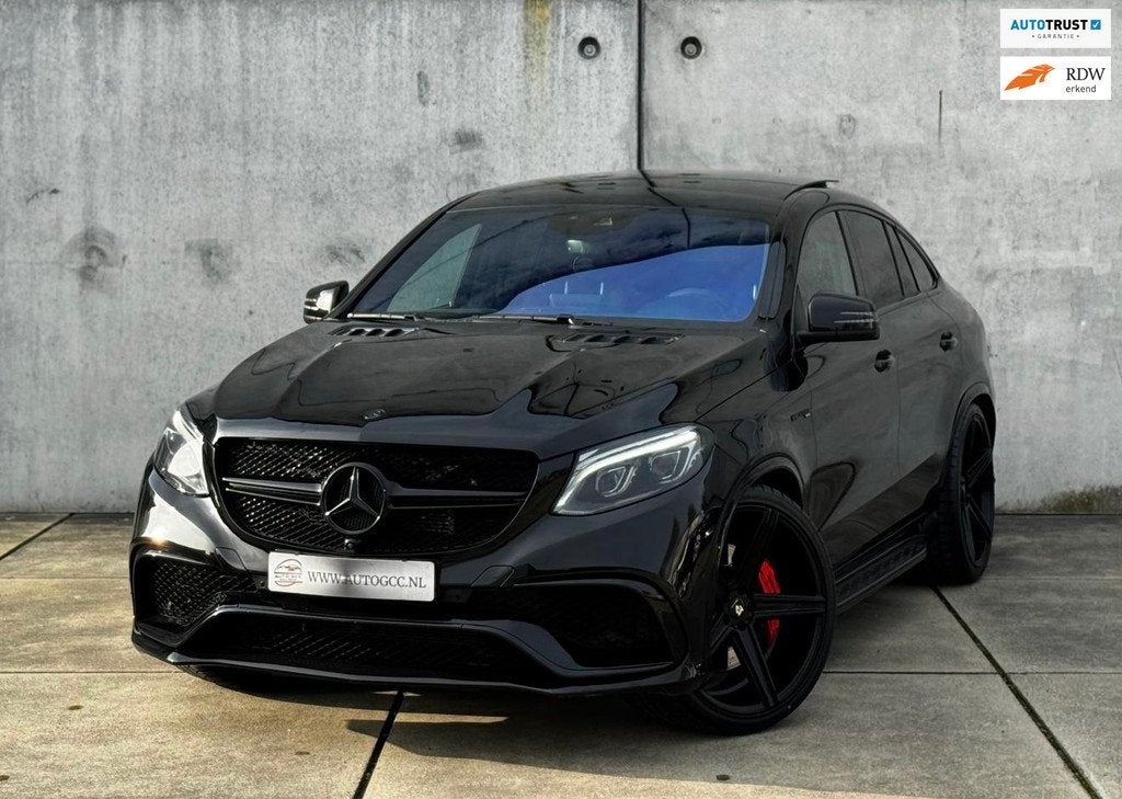 Mercedes-Benz GLE-klasse Coupé AMG 63 S 4MATIC 585PK PANO S, Auto's, Mercedes-Benz, Automaat, 5461 cc, Gebruikt, Zwart