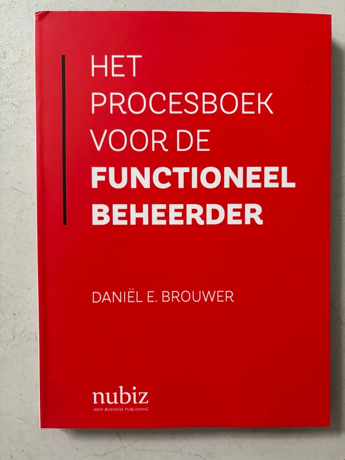 Het Procesboek voor de Functioneel Beheerder - Daniël E. Bro, Ophalen of Verzenden, Zo goed als nieuw, Overige onderwerpen