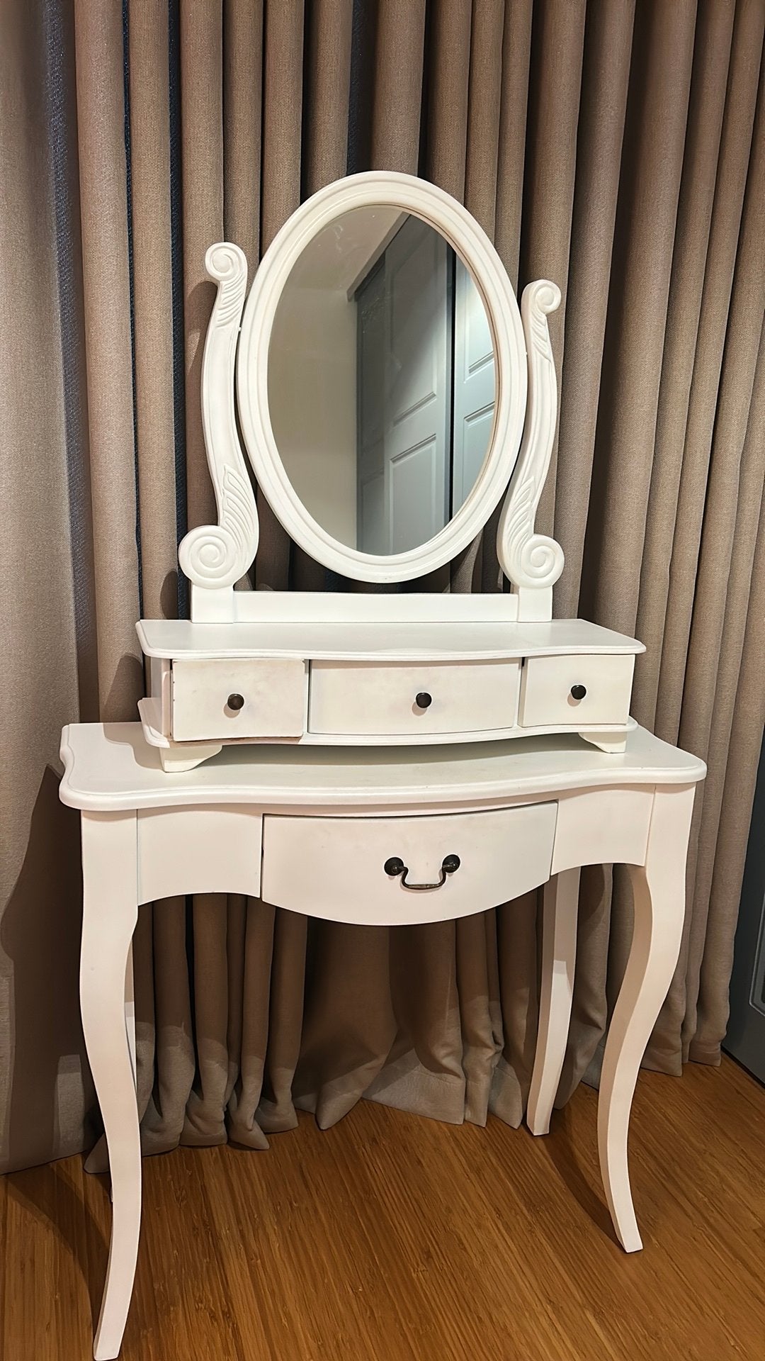 Make- up tafel, Ophalen, Gebruikt, Gehele gezicht, Wit