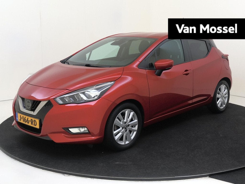 Nissan Micra 1.0 IG-T N-Connecta 100PK | Navigatie | Achteru, Auto's, Voorwielaandrijving, Euro 6, Origineel Nederlands, 999 cc