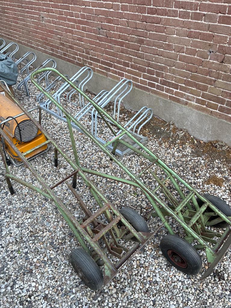 Kisten steekwagen voor fruitkisten met lospedaal, 60 tot 80 liter, Ophalen, Gebruikt, Steekwagen