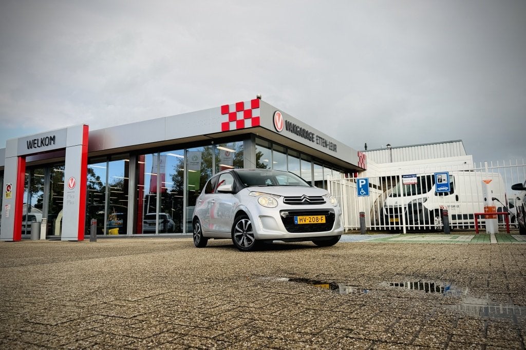 Citroën C1 1.0 VTi Shine | AIRCO | CAMERA | BLUETOOTH, Auto's, Automaat, 12 maanden, Stof, Gebruikt