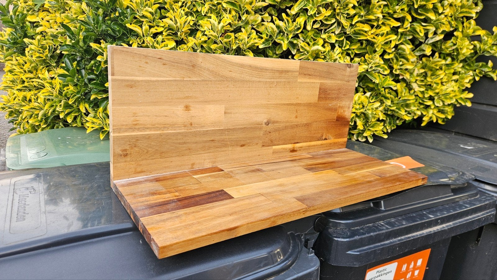 2 Houten Wandplanken - 60 cm en 120 cm, Ophalen