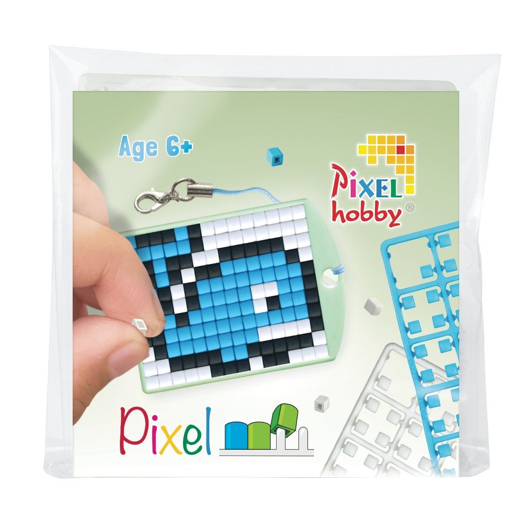 Pixelhobby medaillon startset walvis sleutelhanger 23110, ., Dieren, Nieuw, Ophalen of Verzenden