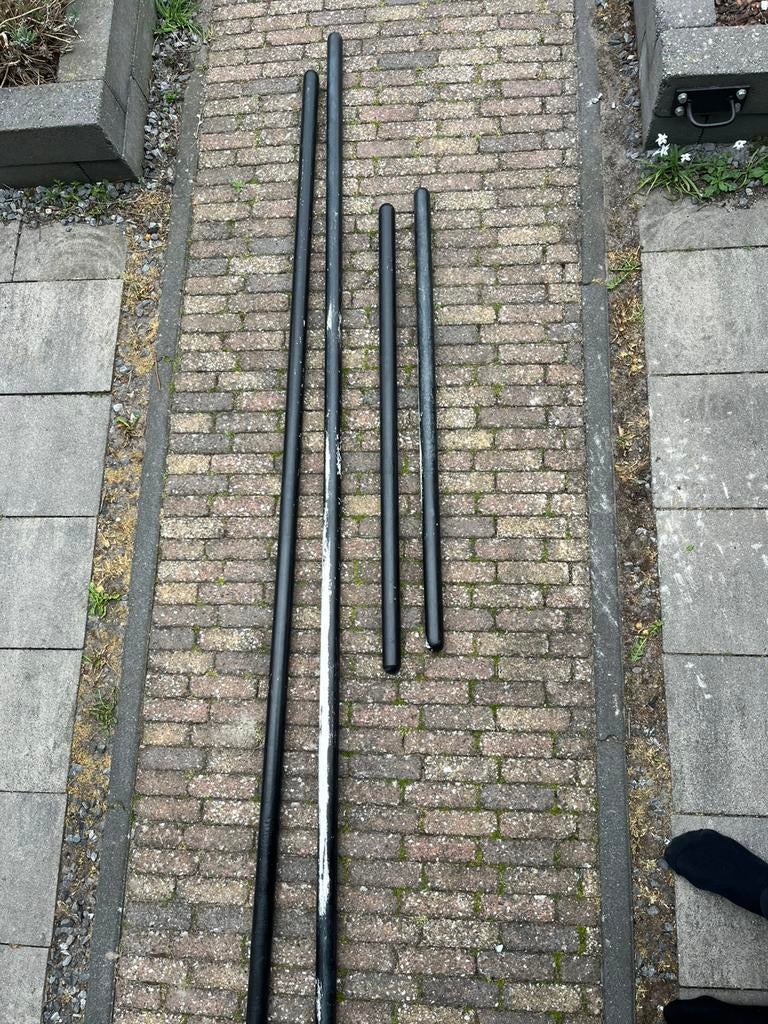 Trapleuning 4 stuks, Ophalen, Zo goed als nieuw, Minder dan 2 meter